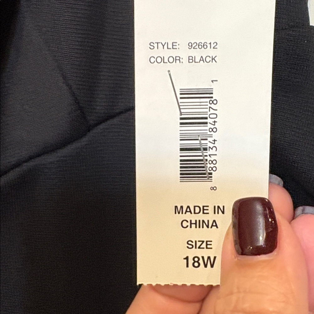 MSK Black Evening Dress - Picture 9 of 9